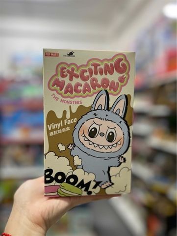  POP MART The Monster Tasty Macarons Vinyl Face LABUBU 