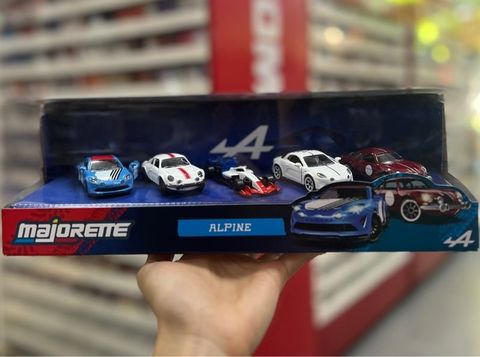  8502105008 Đồ Chơi Xe Mô Hình MAJORETTE Alpine 5 Pieces Giftpack 