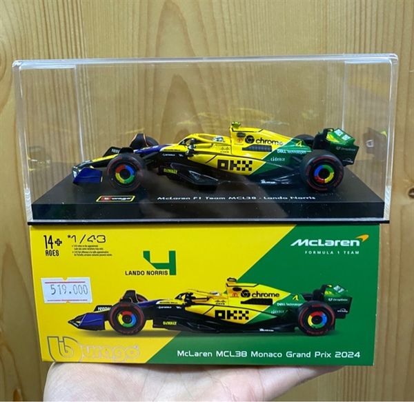 1:43 F1 Mclaren Team MCL38