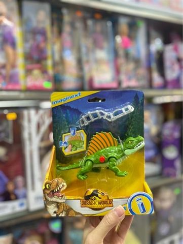  GVV96 Fisher-Price Imaginext Jurassic World Dominion Dimetrodon Dinosaur Toy 