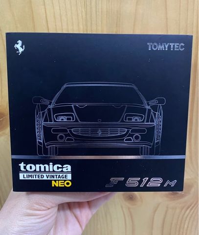  Mô hình xe hơi TOMYTEC LV-N Ferrari F512 M Black 