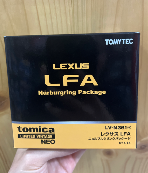  Tomytec LV-N361a LEXUS LFA Nurburgring Package (Orange) 