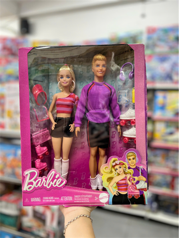  HXK90 Barbie And Ken Fashion Doll - Pack of 2 