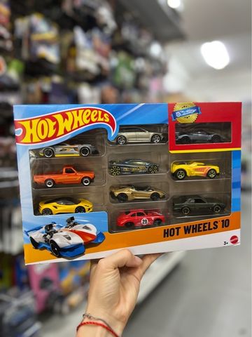  54886 Bộ 10 mô hình siêu xe Hot Wheels 