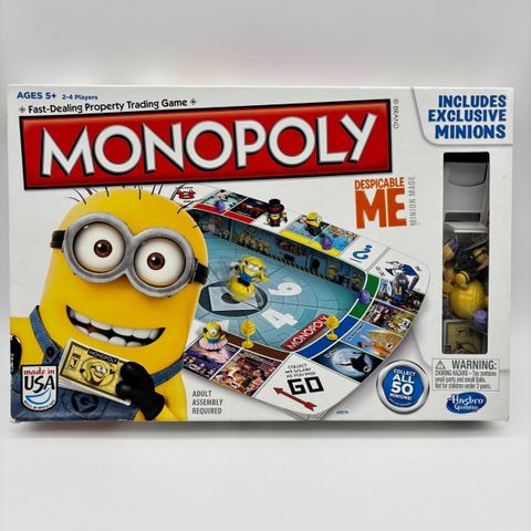  MONOPOLY, DESPICABLE ME, MINION MADE 