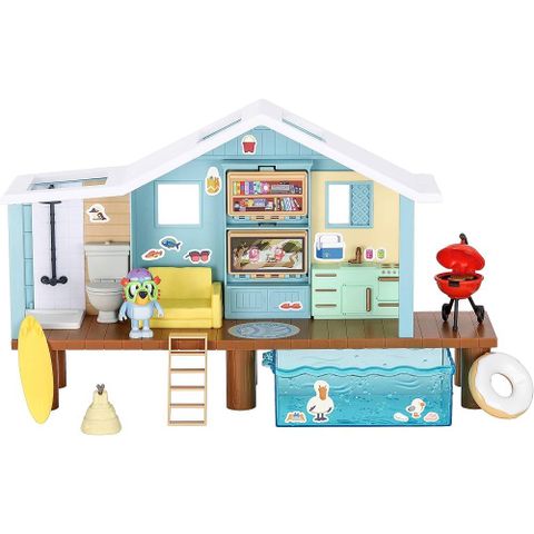  Nhà cabin Bluey Season 9 Bluey's Beach Cabin Playset 