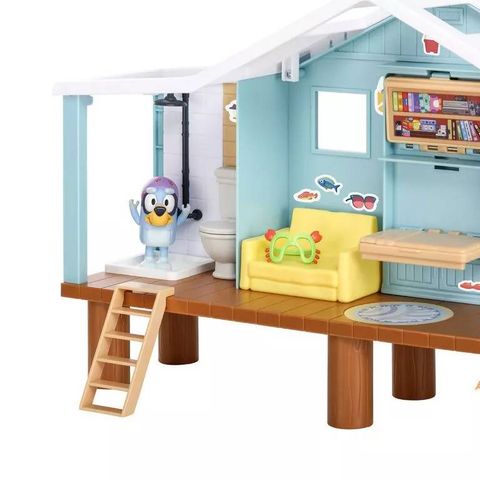  Nhà cabin Bluey Season 9 Bluey's Beach Cabin Playset 