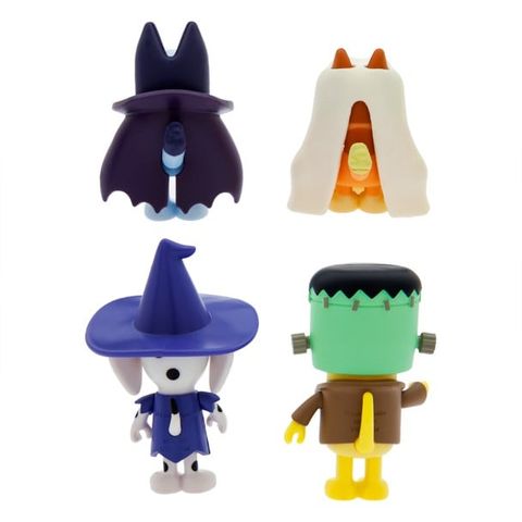 Bộ 4 nhân vật 17655 Bluey Halloween Figure Set 