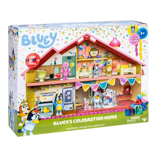 Moose Toys Bluey Celebration Home Playset