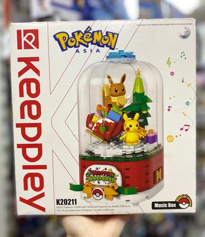  Đồ Chơi Lắp Ráp KEEPPLEY Pokemon Music Box K20211 