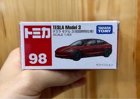  Tomica 98 Tesla Model 3 SP ( đỏ) 