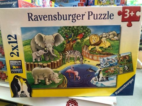  RV076024 Animals in the Zoo 2x12p 
