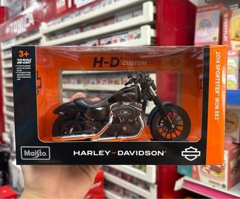  32326 Mô hình mô tô Maisto 1:12 H-D Motorcycles - 2014 Sportster Iron 883 