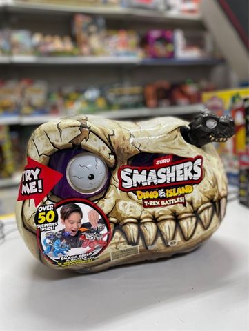  Smashers Dino Island T-Rex Battle Playset ZUR-74102 