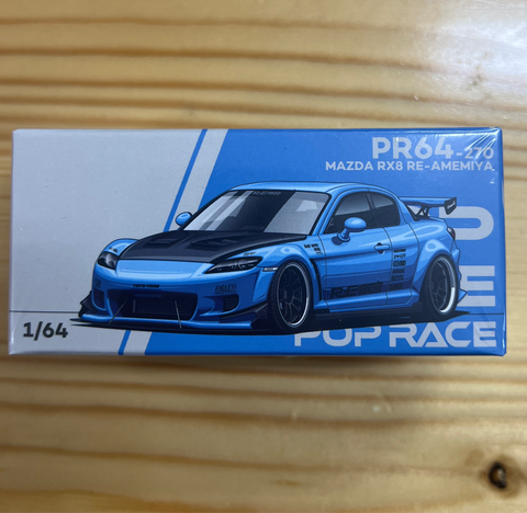  POP RACE PR640270 MAZDA RX8 RE-AMEMIYA - LIGHT BLUE 