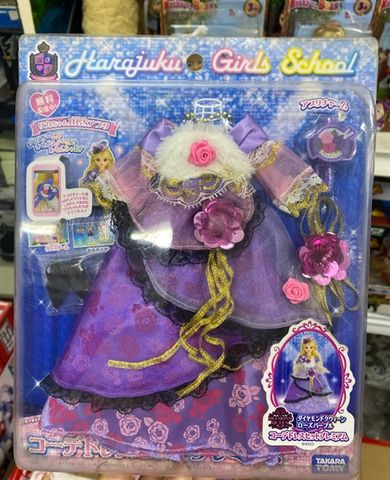  Trang phuc DIAMOND QUEEN ROSE PURPLE - Licca 