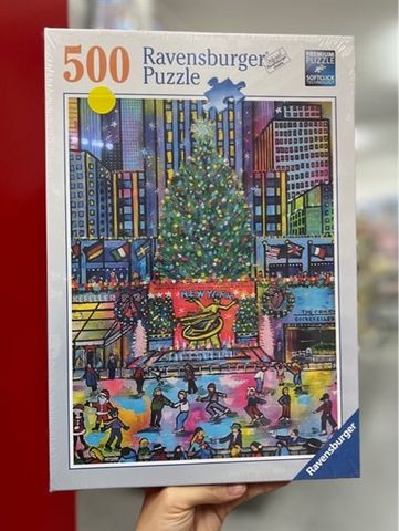  Xếp hình puzzle Rockefeller Christmas 500 mảnh RAVENSBURGER 164240 