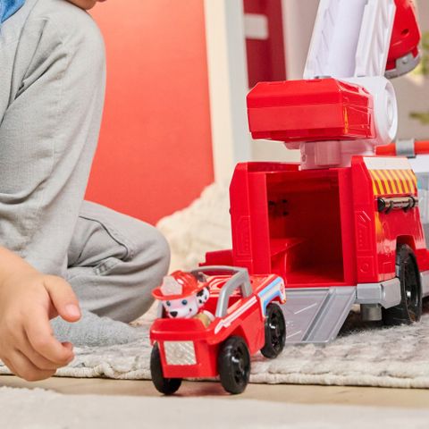  Xe cứu hỏa của Marshall 6072600 Paw Patrol Fire Rescue Deluxe Fire Truck 