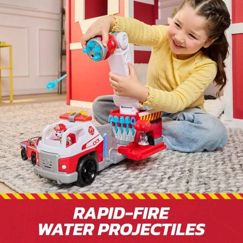  Xe cứu hỏa của Marshall 6072600 Paw Patrol Fire Rescue Deluxe Fire Truck 