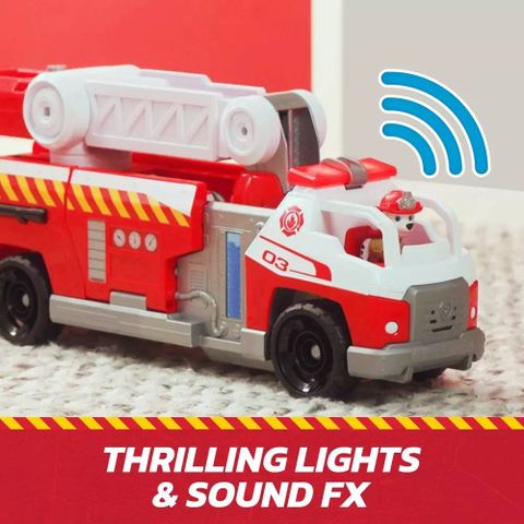  Xe cứu hỏa của Marshall 6072600 Paw Patrol Fire Rescue Deluxe Fire Truck 