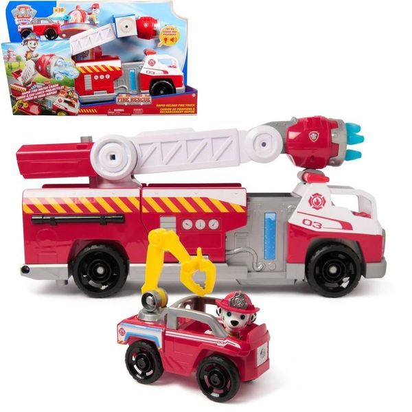 Xe cứu hỏa của Marshall 6072600 Paw Patrol Fire Rescue Deluxe Fire Truck