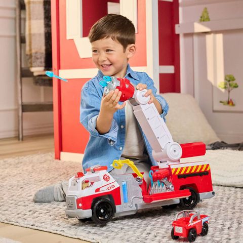  Xe cứu hỏa của Marshall 6072600 Paw Patrol Fire Rescue Deluxe Fire Truck 