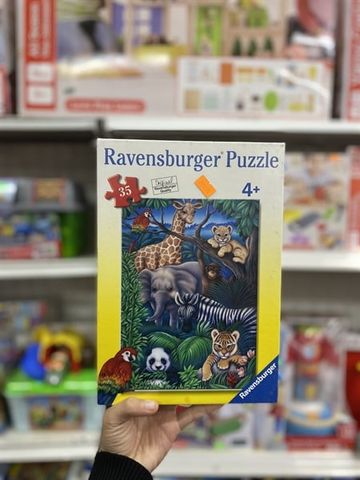  Bộ xếp hình puzzle động vật hoang dã 35 mảnh Ravensburger 08601 6 
