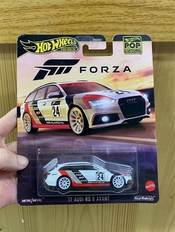  HVJ47 Hot Wheels Premium Pop Culture FORZA '17 AUDI RS 6 AVANT 