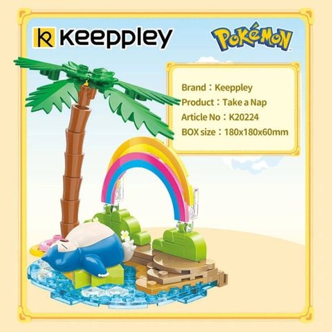  Đồ Chơi Lắp Ráp KEEPPLEY Pokémon - Take a Nip K20224 