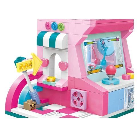  Đồ Chơi Lắp Ráp KEEPPLEY Lovely Street Orange Cat-Game House K28019 