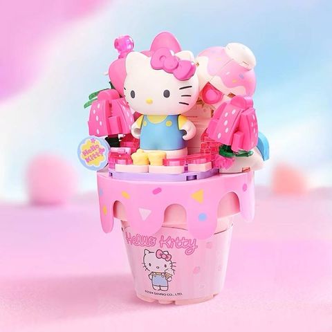  Đồ Chơi Lắp Ráp KEEPPLAY Sanrio cone - HELLO KITTY K20841 