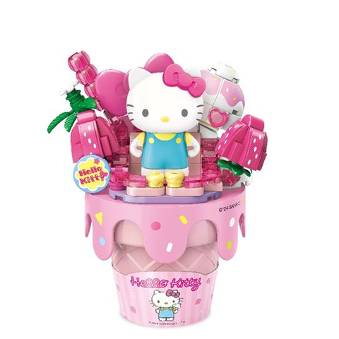  Đồ Chơi Lắp Ráp KEEPPLAY Sanrio cone - HELLO KITTY K20841 