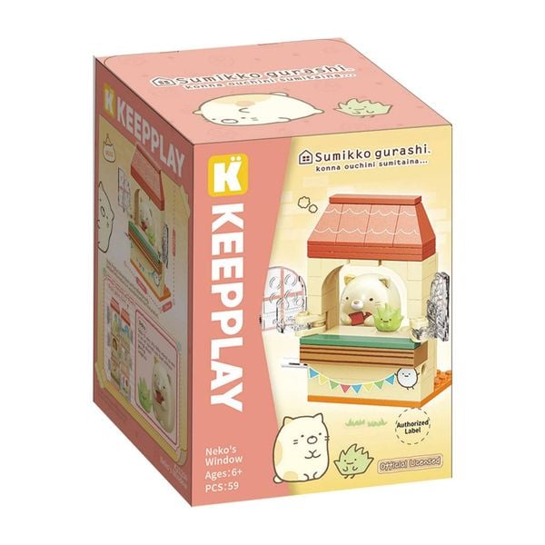  Đồ chơi lắp ráp KEEPPLAY Sumikko Window K21204 