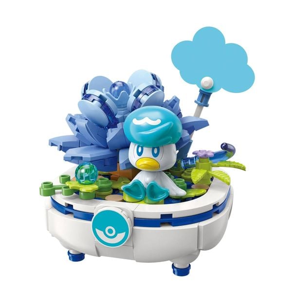  Đồ Chơi Lắp Ráp KEEPPLAY Pokémon Bonsai series Quaxly K20242 