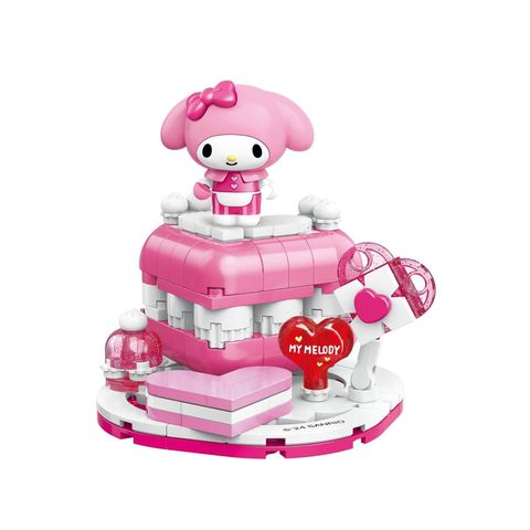  Đồ Chơi Lắp Ráp KEEPPLAY Sanrio My Melody - Strawberry Mousse K20860 