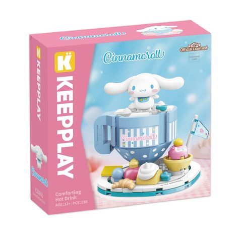  Đồ Chơi Lắp Ráp KEEPPLAY Sanrio Cinnamoroll - Comforting Hot Drink K20861 