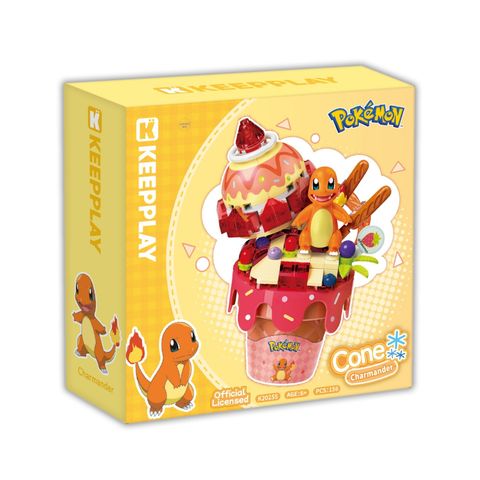  Đồ Chơi Lắp Ráp KEEPPLAY Pokemon Cone - Charmander K20255 