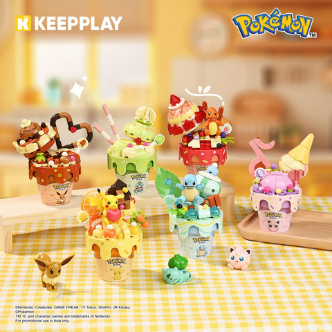  Đồ Chơi Lắp Ráp KEEPPLAY Pokemon Cone - Charmander K20255 