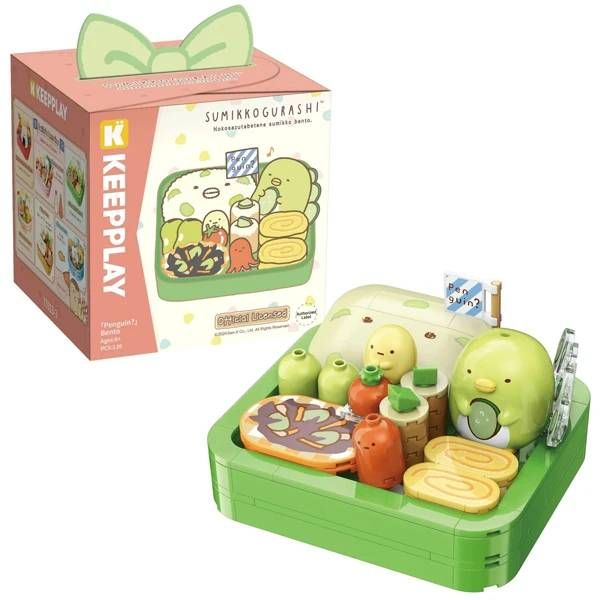 23win08 com lắp ráp KEEPPLAY Sumikko Bento 77013-5 (Neko) nhựa an toàn