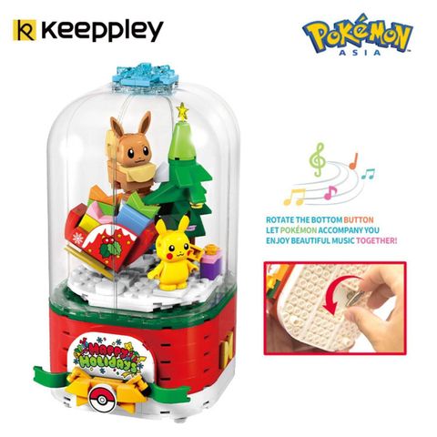  Đồ Chơi Lắp Ráp KEEPPLEY Pokemon Music Box K20211 