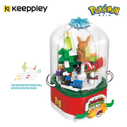  Đồ Chơi Lắp Ráp KEEPPLEY Pokemon Music Box K20211 