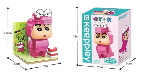  Đồ Chơi Lắp Ráp KEEPPLEY Shinchan Cos Tohato K20608 