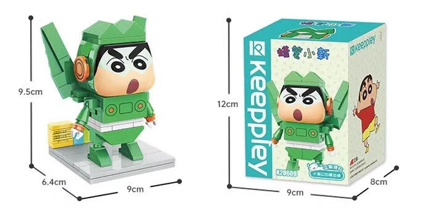 NON LEGO KEEPPLEY K20609 – Crayon Shin-chan Cosplay Kantam Robo (100+pcs)