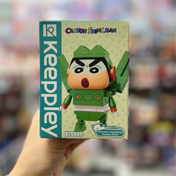 NON LEGO KEEPPLEY K20609 – Crayon Shin-chan Cosplay Kantam Robo (100+pcs)