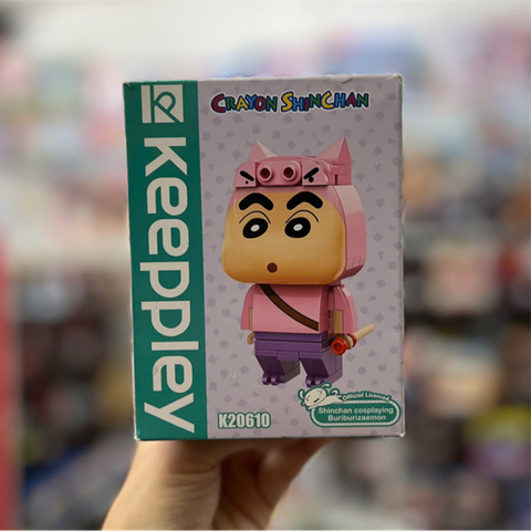  Đồ Chơi Lắp Ráp KEEPPLEY Shinchan Cos Buriburi Zaemon K20610 