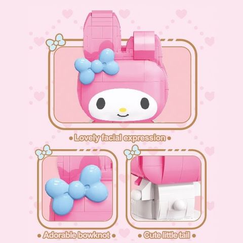 Đồ Chơi Lắp Ráp KEEPPLEY Sanrio Melody K20802 