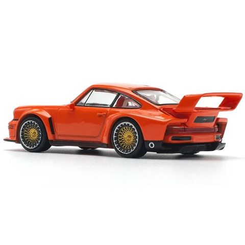  Xe PopRace Diecast #PR640131 SINGER DLS TURBO (TRACK) ORANGE 