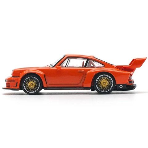  Xe PopRace Diecast #PR640131 SINGER DLS TURBO (TRACK) ORANGE 