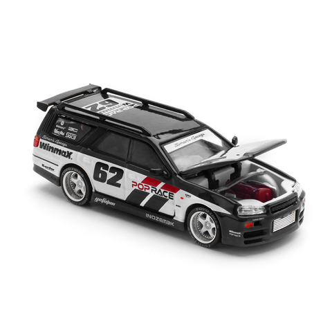  Poprace PR640211 NISSAN STAGEA SIM0N'S GARAGE #62 - BLACK 