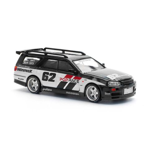  Poprace PR640211 NISSAN STAGEA SIM0N'S GARAGE #62 - BLACK 